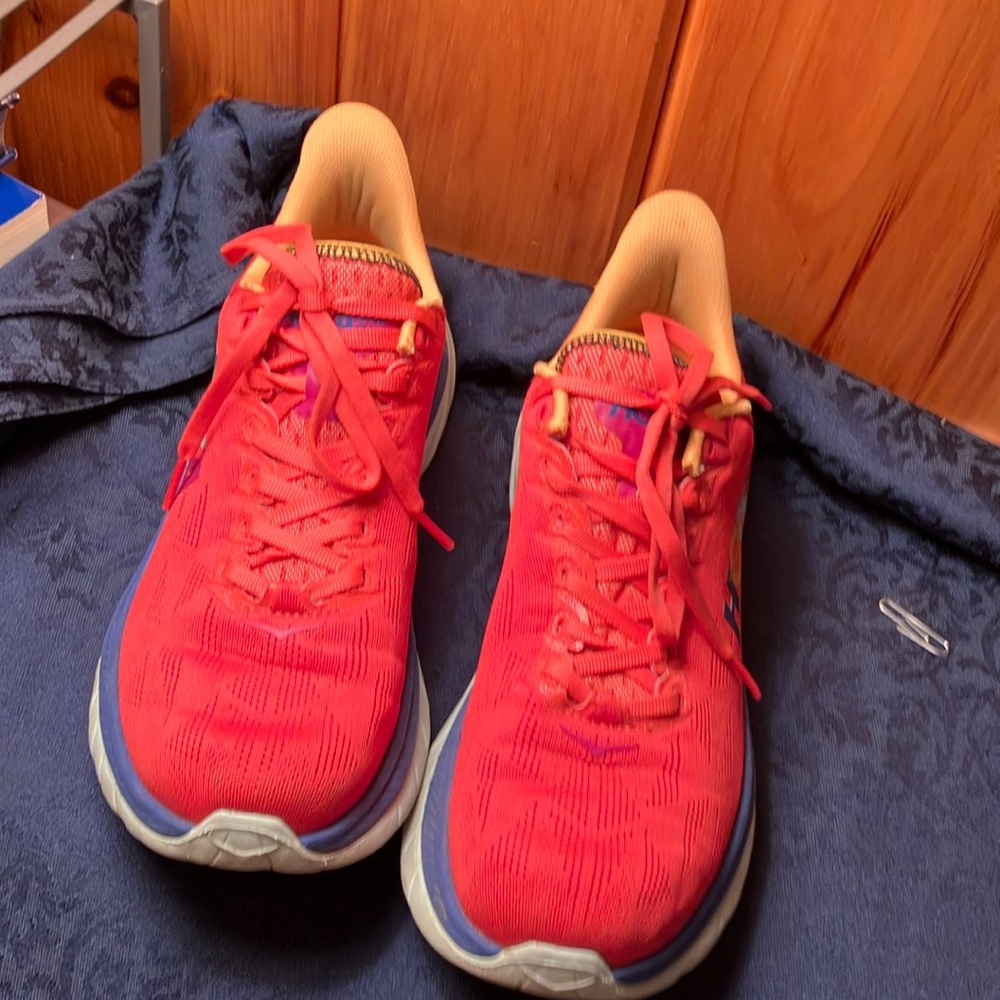Hoka Women's Red Running Shoes - Picture 5 of 9
